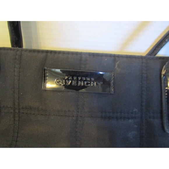 Givenchy Tote Bag Large Black Quilted Purse Shoulder Bag Parfums - Picture 3 of 6
